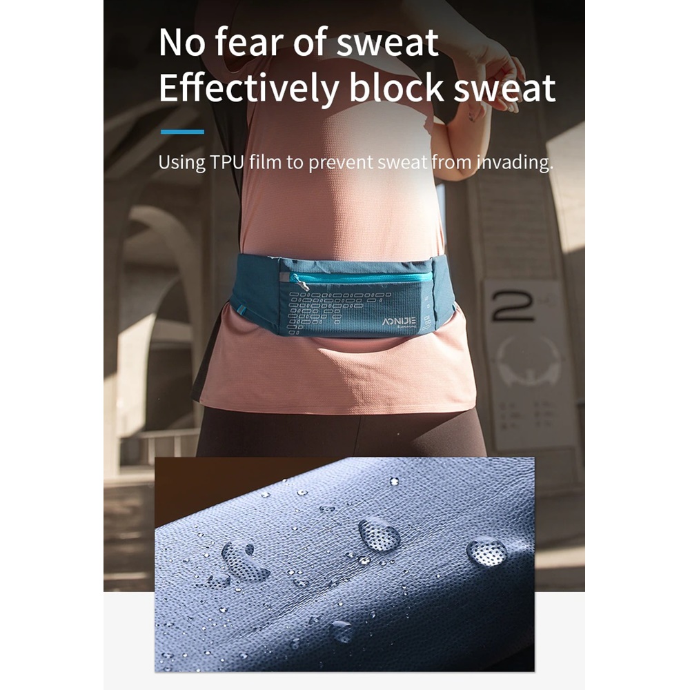 กระเป๋าคาดเอว ขนาดเล็กแบบบาง AONIJIE WAIST BAG SPORT รุ่น W8112 (A26)