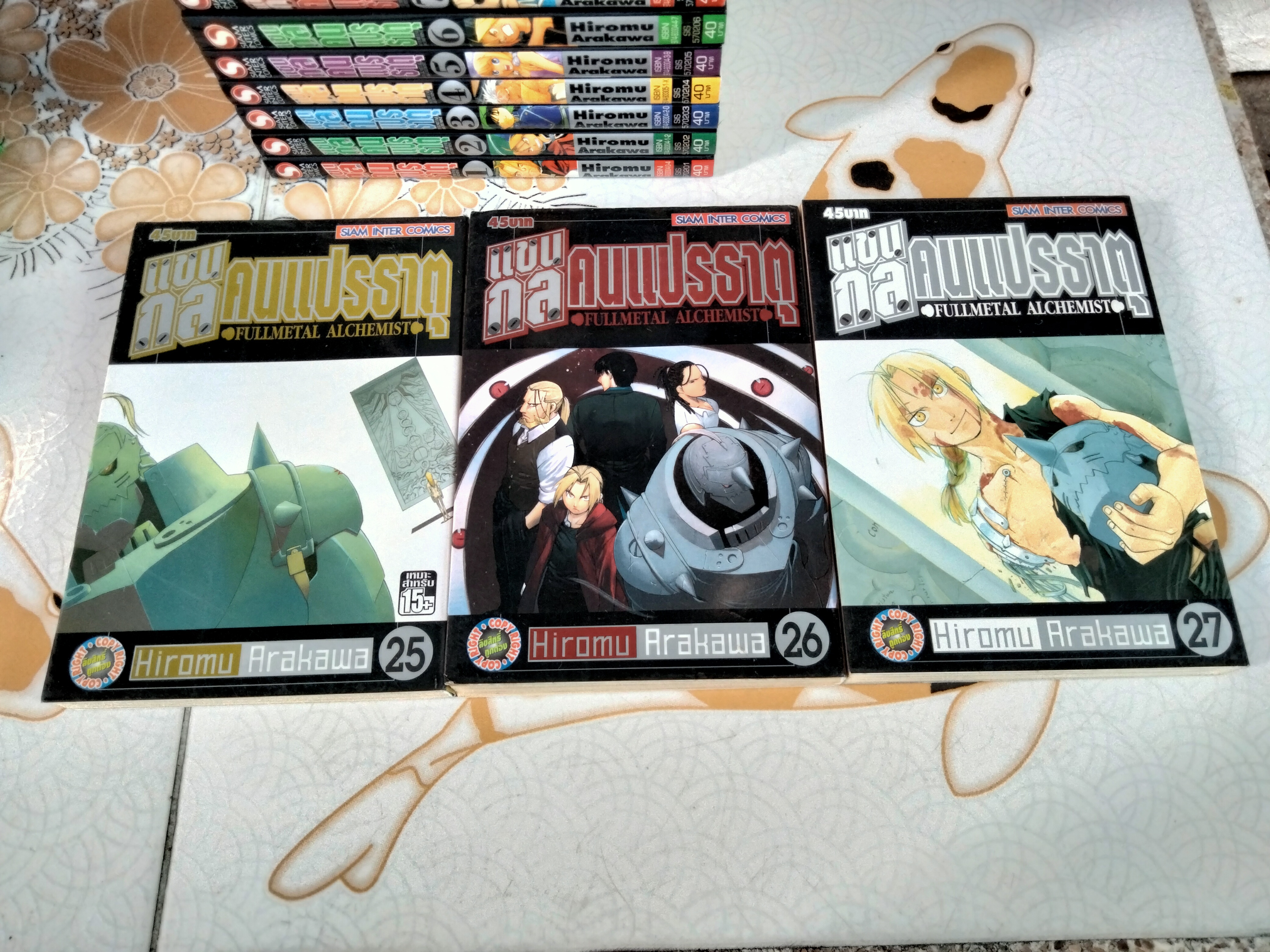 แขนกลคนแปรธาตุ (27 เล่มครบชุด) ขาดเล่มที่ 24