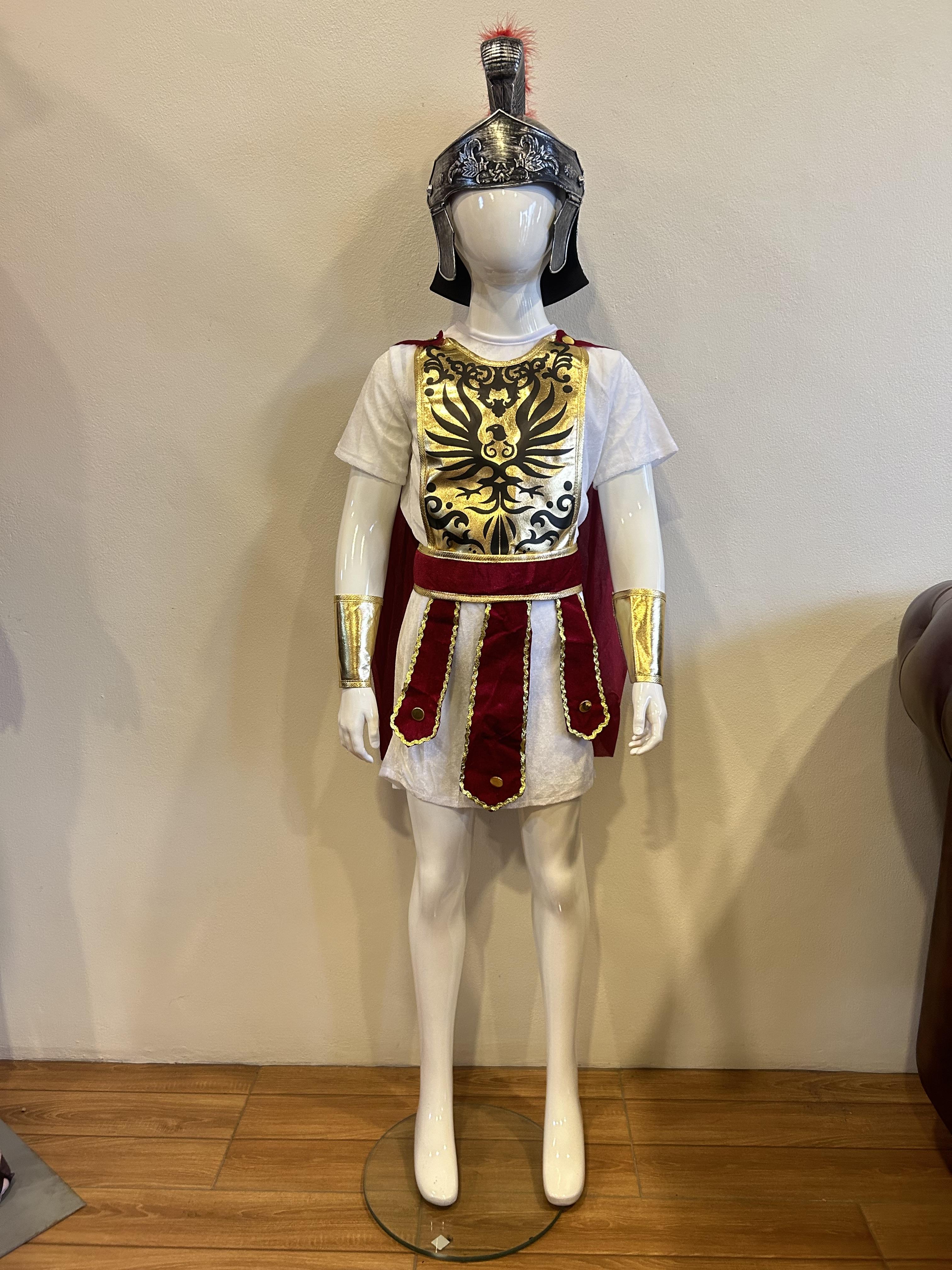 ชุดนักรบกรีกโรมัน เด็กชาย/หญิง