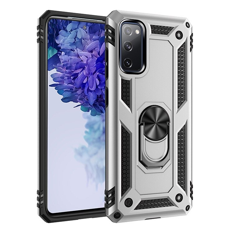 Case Samsung Galaxy S20 FE / S20 FE 5G #เคสฝาหลัง Hybrid TPU+PC มีแหวนสวมนิ้ว
