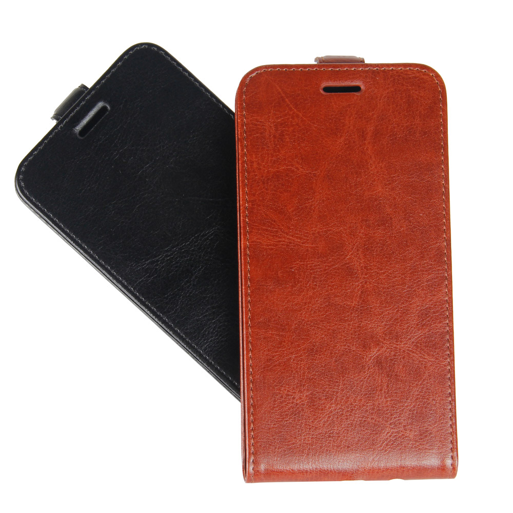 เคส Nokia 9 PureView #เคสฝาพับแนวตั้งหนัง PU ผิวหนังม้า Crazy Horse Skin Leather