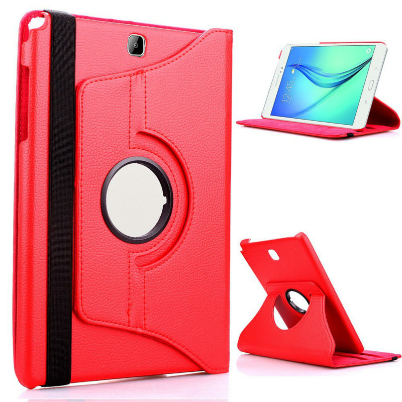 Case Samsung Galaxy Tab A 10.1 (2016) with S Pen P580 P585 #เคสฝาพับผิวลิ้นจี่หมุนได้ 360 องศา สีสันสวยงามทันสมัย