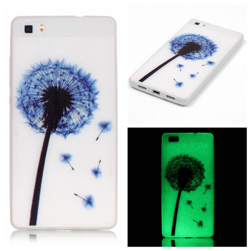 เคส Huawei P8 Lite เคสฝาหลัง TPU noctilucent เรืองแสง สีสันสวยงาม