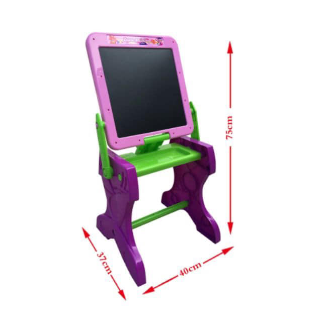 ชุดโต๊ะเขียนหนังสือกระดานเรียนรู้ 2in1 พร้อมเก้าอี้