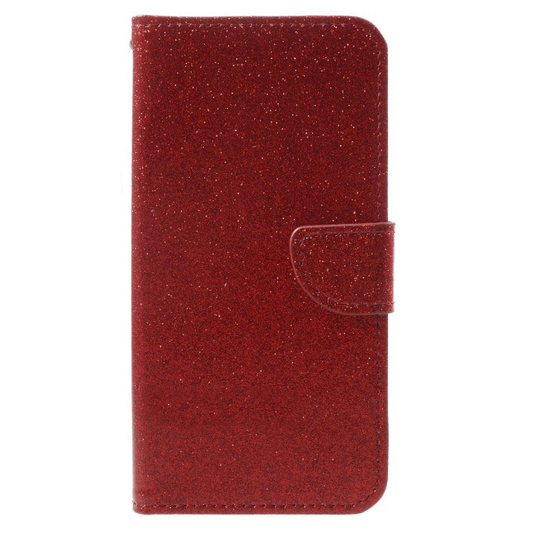 เคส Huawei Y7 (2017) #เคสฝาพับหนัง PU Flash Powder PU Leather สีสันสยงามราคาถูก