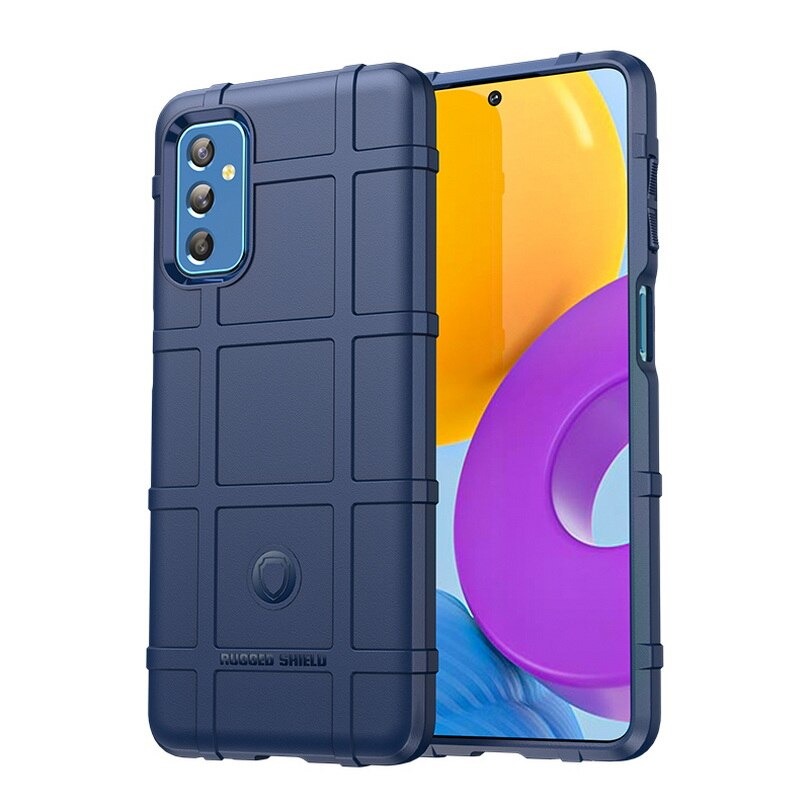เคส Samsung Galaxy M52 5G#เคสฝาหลัง Rugged Shield Series Soft Silicone Shock Absorption Matte กันกระแทก