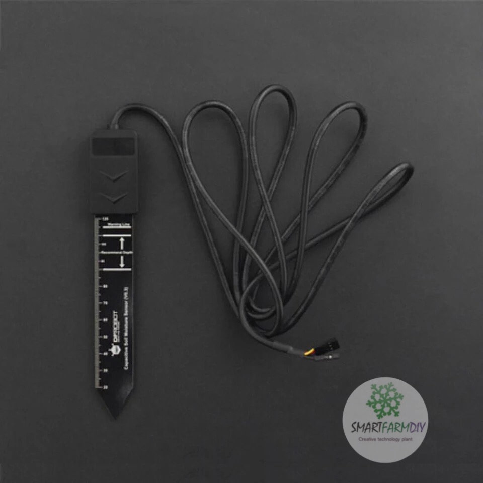 DFrobot Analog Anti-corrosion Waterproof Capacitive Soil Moisture Sensor for arduino