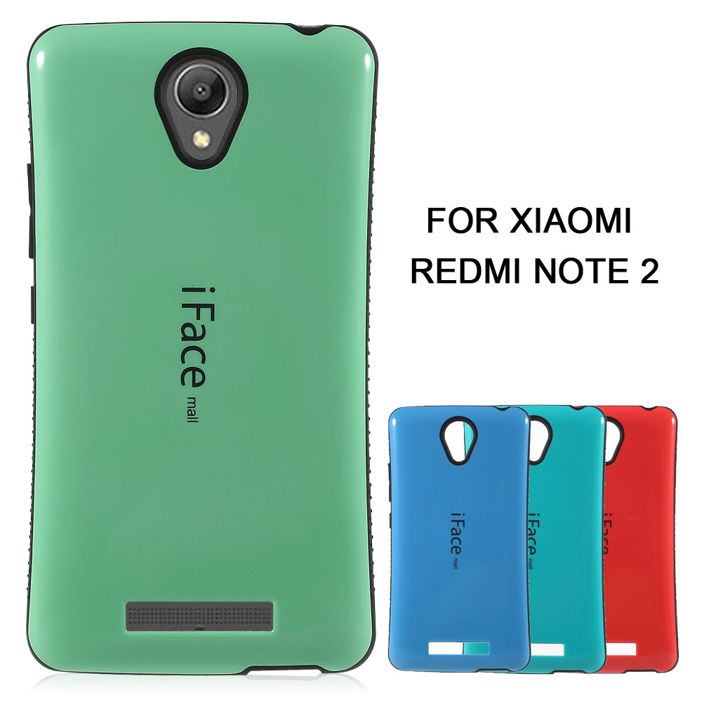 เคส Xiaomi Redmi Note 2 IFACE MALL เคสพลาสติกผิวเคลือบมันคุณภาพดี