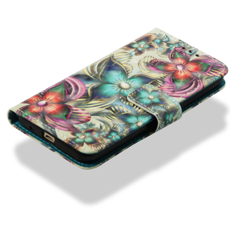 Case Huawei P20 Pro #เคสฝาพับพิมพ์ลาย Pattern Printing Light Spot Decor Leather