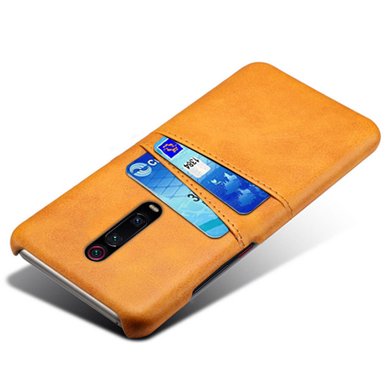 เคส OnePlus 7 Pro #เคสฝาหลังหุ้มหนัง Double Card Slots PU Leather Coated
