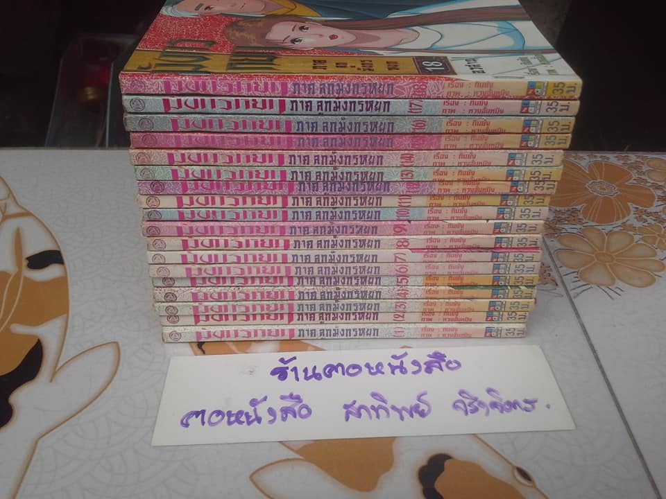 มังกรหยก ภาคลูกมังกรหยก ครบชุด 18 เล่มจบ (หนังสือการ์ตูน) **สินค้าหมด**