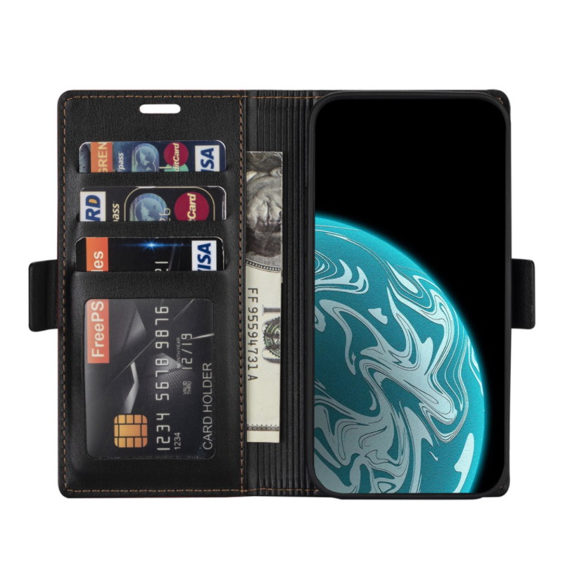 เคส Samsung Galaxy A53 5G #เคสฝาพับหนัง PU มีแถบปิดแม่เหล็กสไตล์กระเป๋าสตางค์
