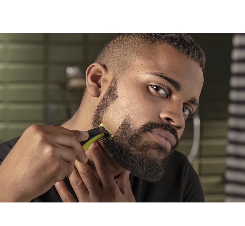 Philips® Norelco OneBlade Face Hybrid Electric Trimmer and Shaver QP2520/70 or QP2520/90 ฟิลิปส์ ชุดมีดโกน