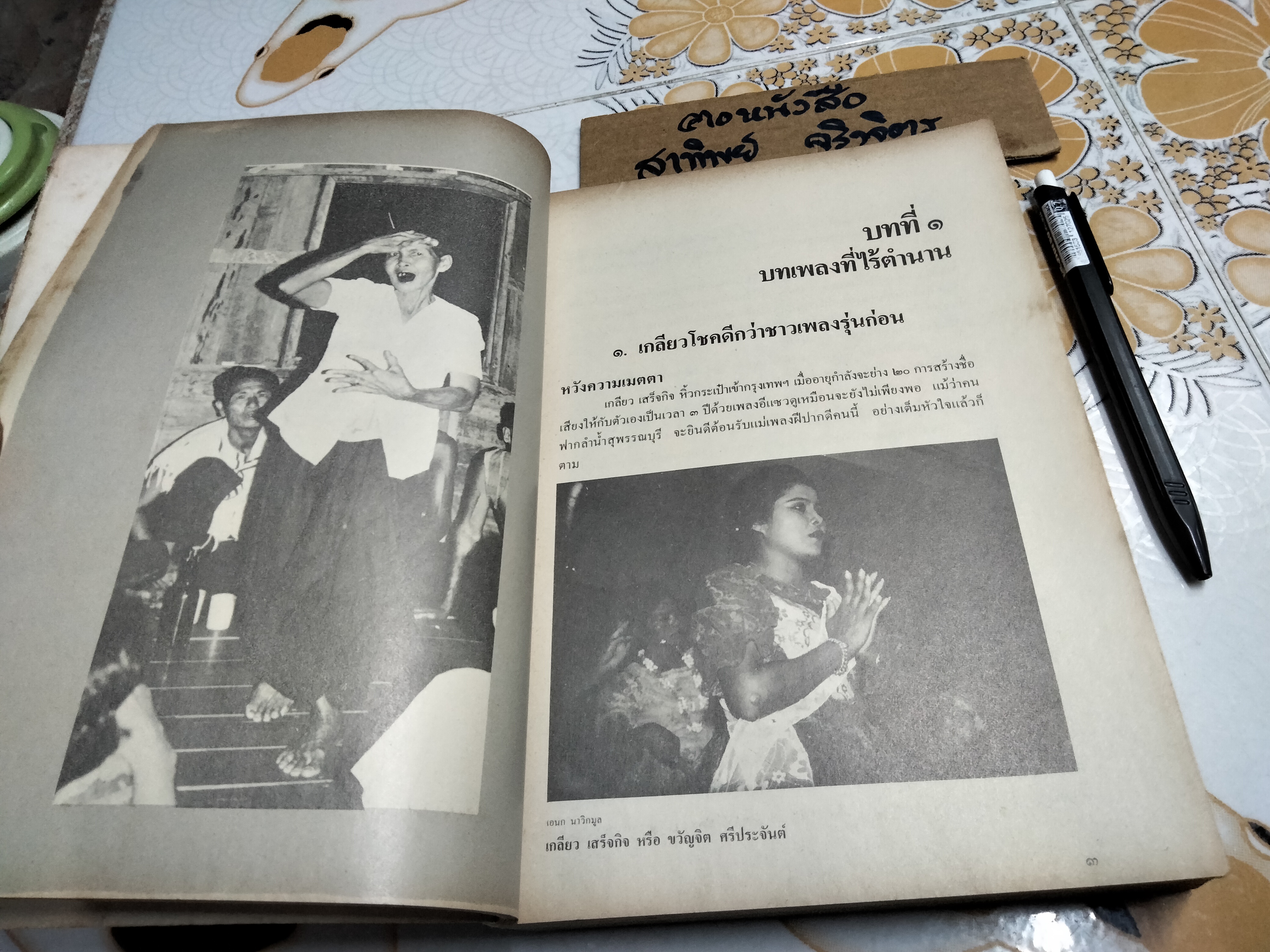 เพลงนอกศตวรรษ โดย เอนก นาวิกมูล