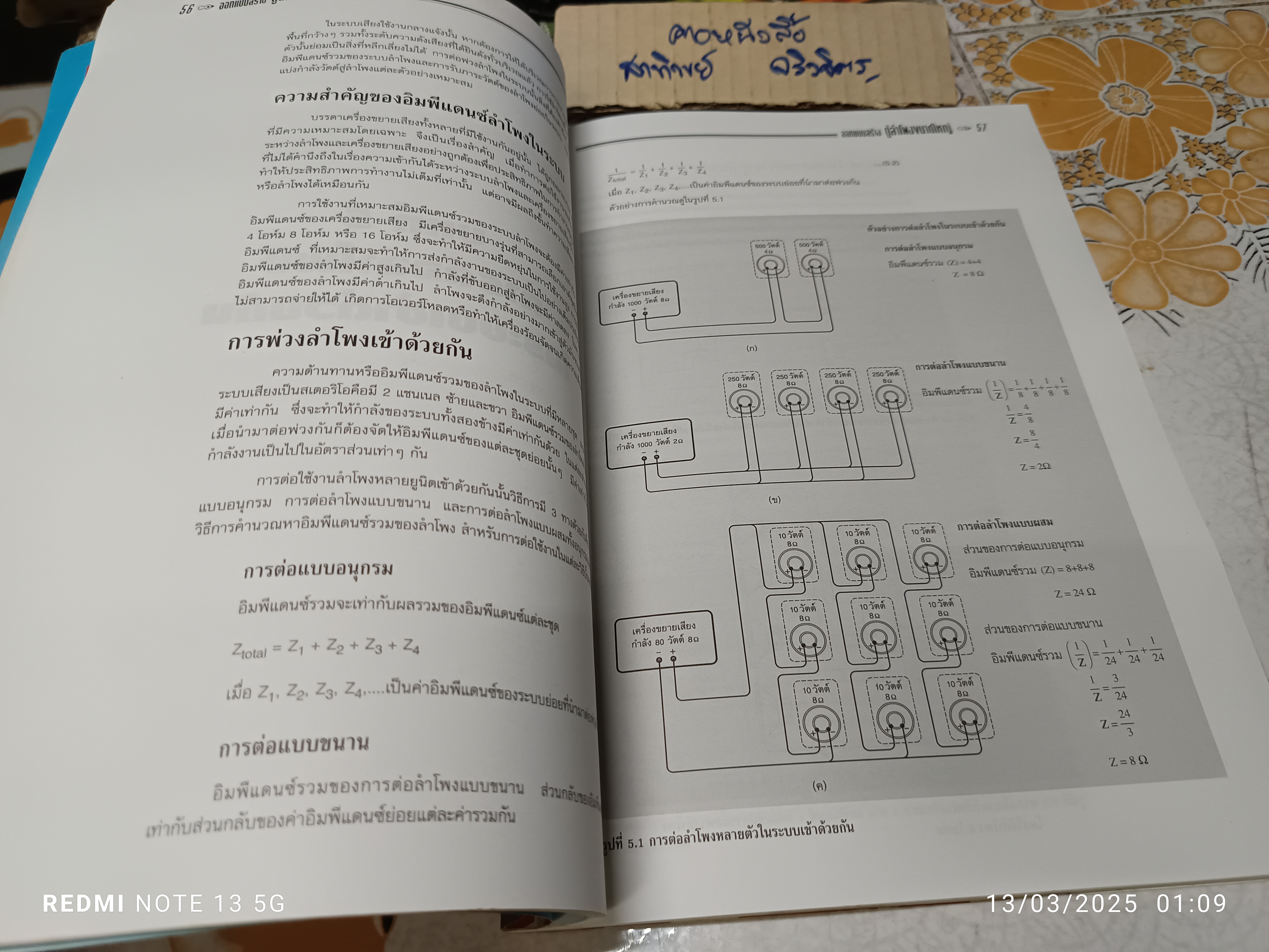 ออกแบบสร้าง ตู้ลำโพงขนาดใหญ่ โดย อรรณนพ พีรชาติ สำนักพิมพ์ : บริษัท ซีเอ็ดยูเคชั่น จำกัด (มหาชน)