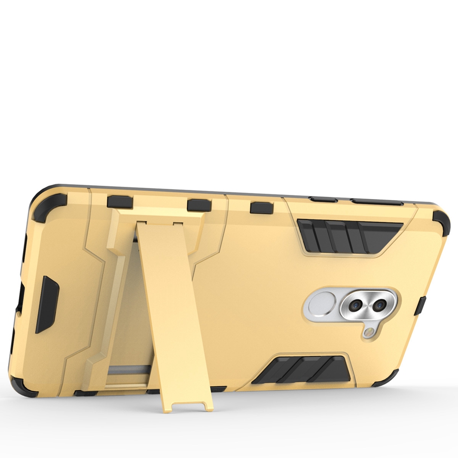 เคส GR5 2017 #เคสฝาหลัง Hybrid PC + TPU สีฟ้า #สินค้าพร้อมส่ง