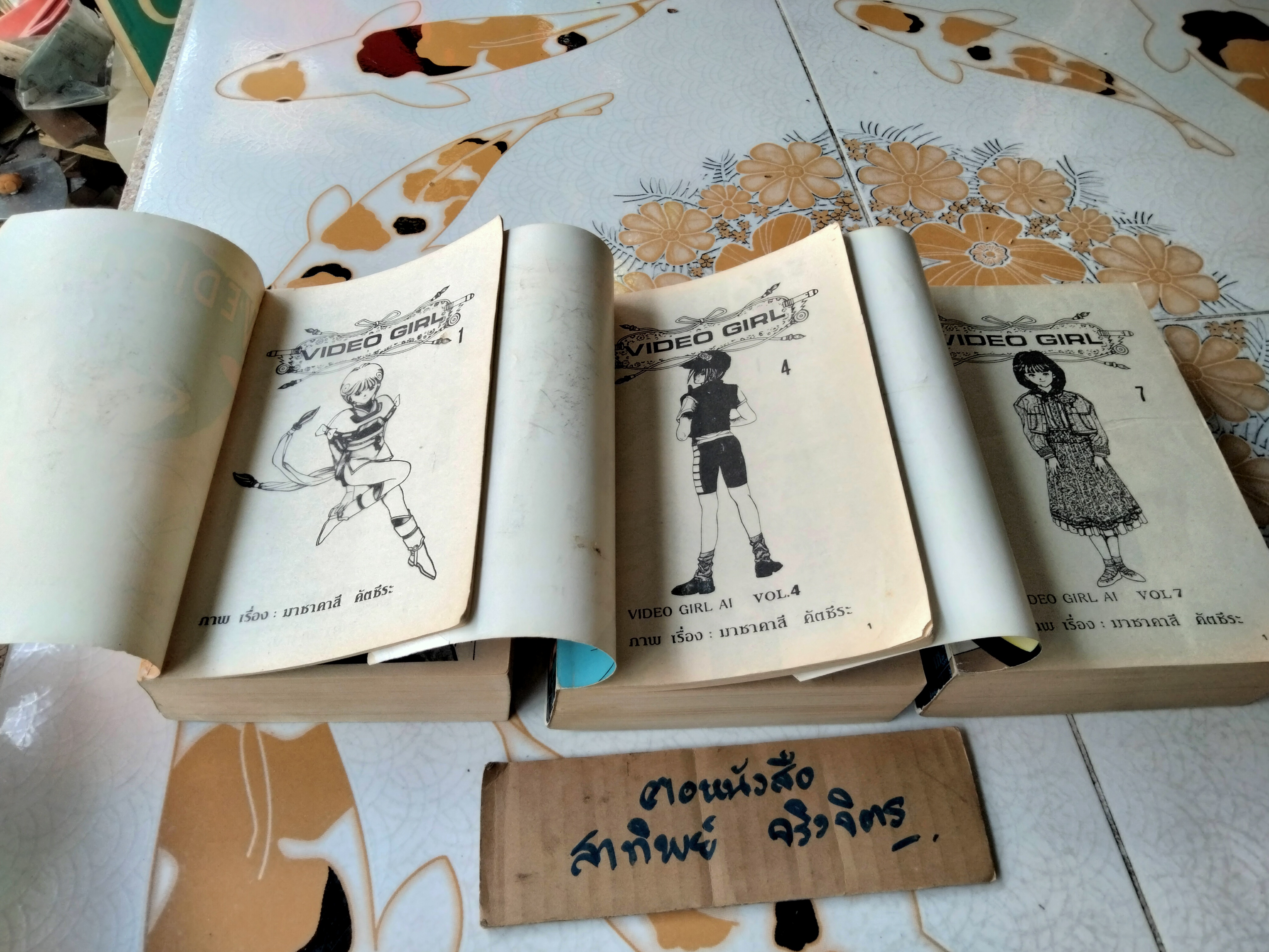 หนังสือการ์ตูน วีดีโอเกิร์ล Video Girl (3 เล่มจบ) สำนักพิมพ์บ้านสีแสด