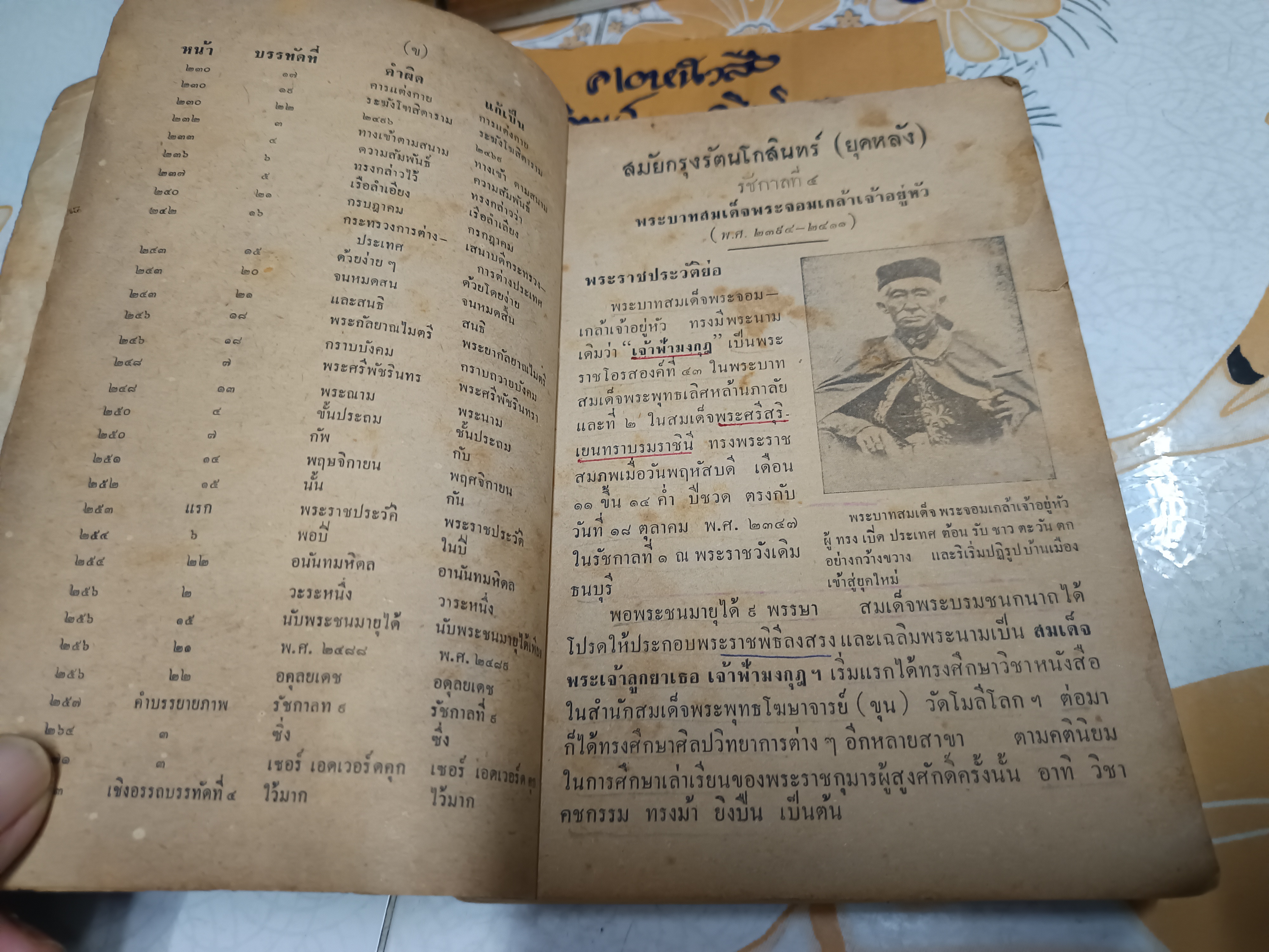 ประวัติศาสตร์ไทย ฉบับพัฒนาการ เล่ม 2 ประโยคมัธยมศึกษาตอนปลาย ม.ศ.5 ผลงานของ อาจารย์เสทื้อน ศุภโสภณ พิมพ์ครั้งที่ 2/2507