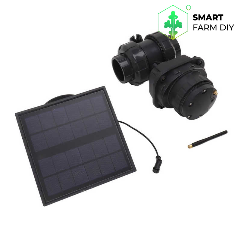 Solar Smart Valve ผ่านแอพพลิเคชั่น พลังงานแสงอาทิตย์