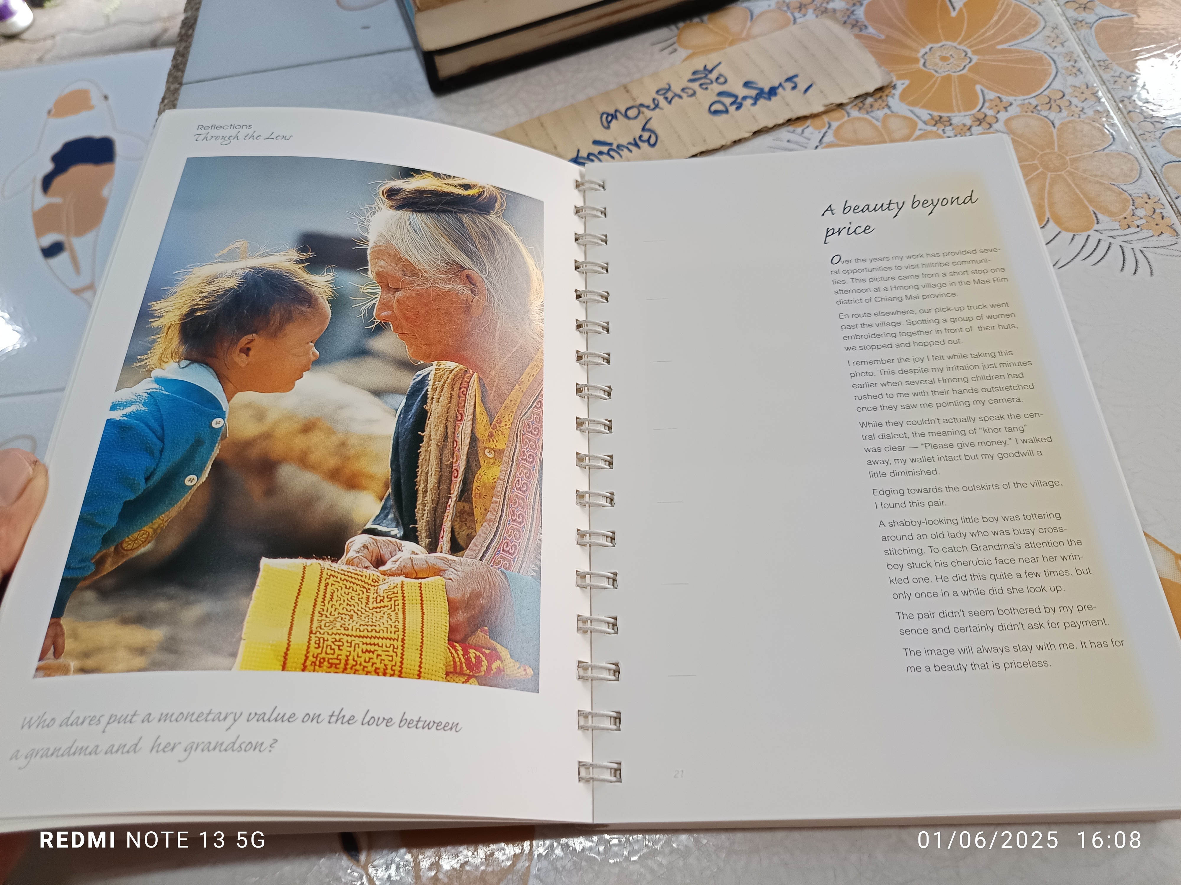 Reflections through the lens A collection of photographs & contemplations by Somkid Chaijitvanit