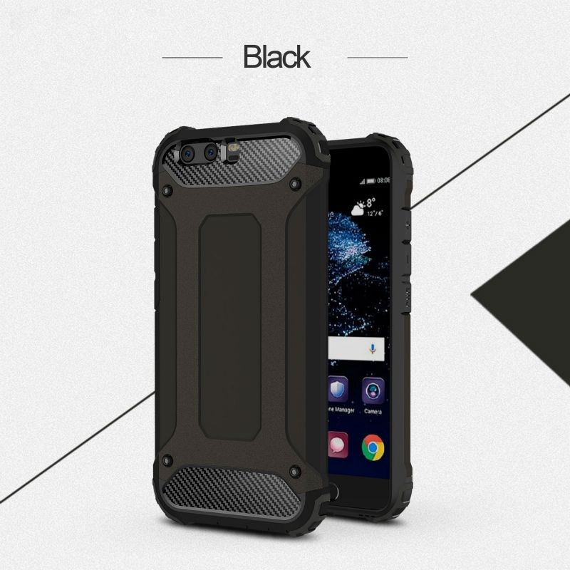 เคส Huawei P10 Plus เคสฝาหลังไฮบริดกันกระแทก Plastic + TPU