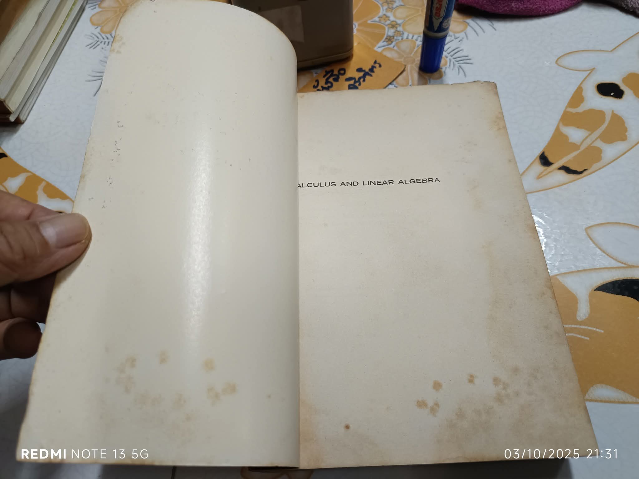 Calculus and Linear Algebra. Vol. 2 : Vector Spaces, Many-Variable Calculus, and Differential Equations Wilfred Kaplan; Donald J. Lewis.