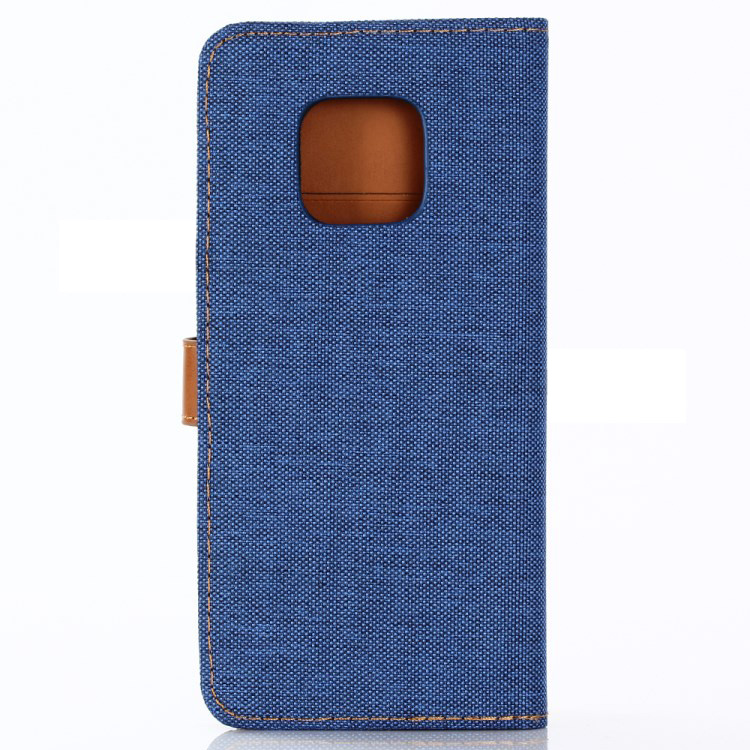 Case Huawei Mate 20 Pro #เคสฝาพับแบบกระเป๋าสตางค์หนัง PU ผิวผ้ายีนส์เคสคุณภาพดีราคาถูก