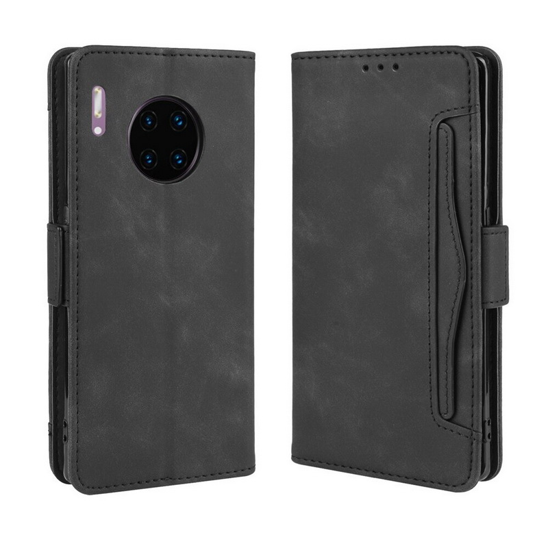 เคส Huawei Mate 30 Pro #เคสฝาพับหนัง PU มีที่เสียบการ์ดหลายช่อง Multiple Card Slots PU Leather Cover