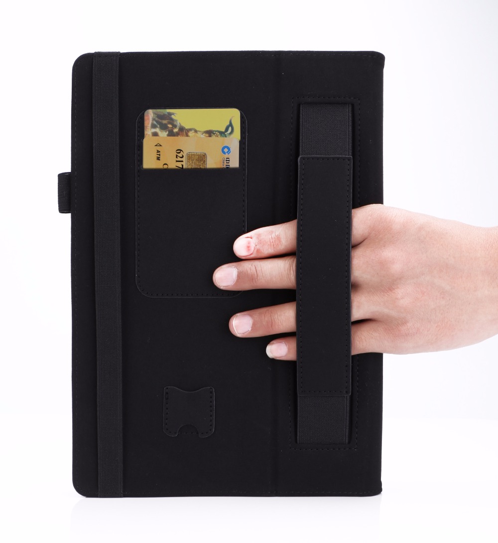 เคส Lenovo Ideapad Miix 310 #เคสฝาพับหนัง PU ผิวลิ้นจี่ Leather Stand Card Slots Folio Cover