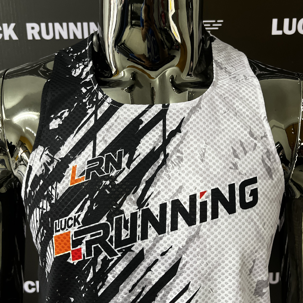 เสื้อวิ่งพิมพ์ลาย LRN เนื้อผ้า Super Air Flow (SF07)