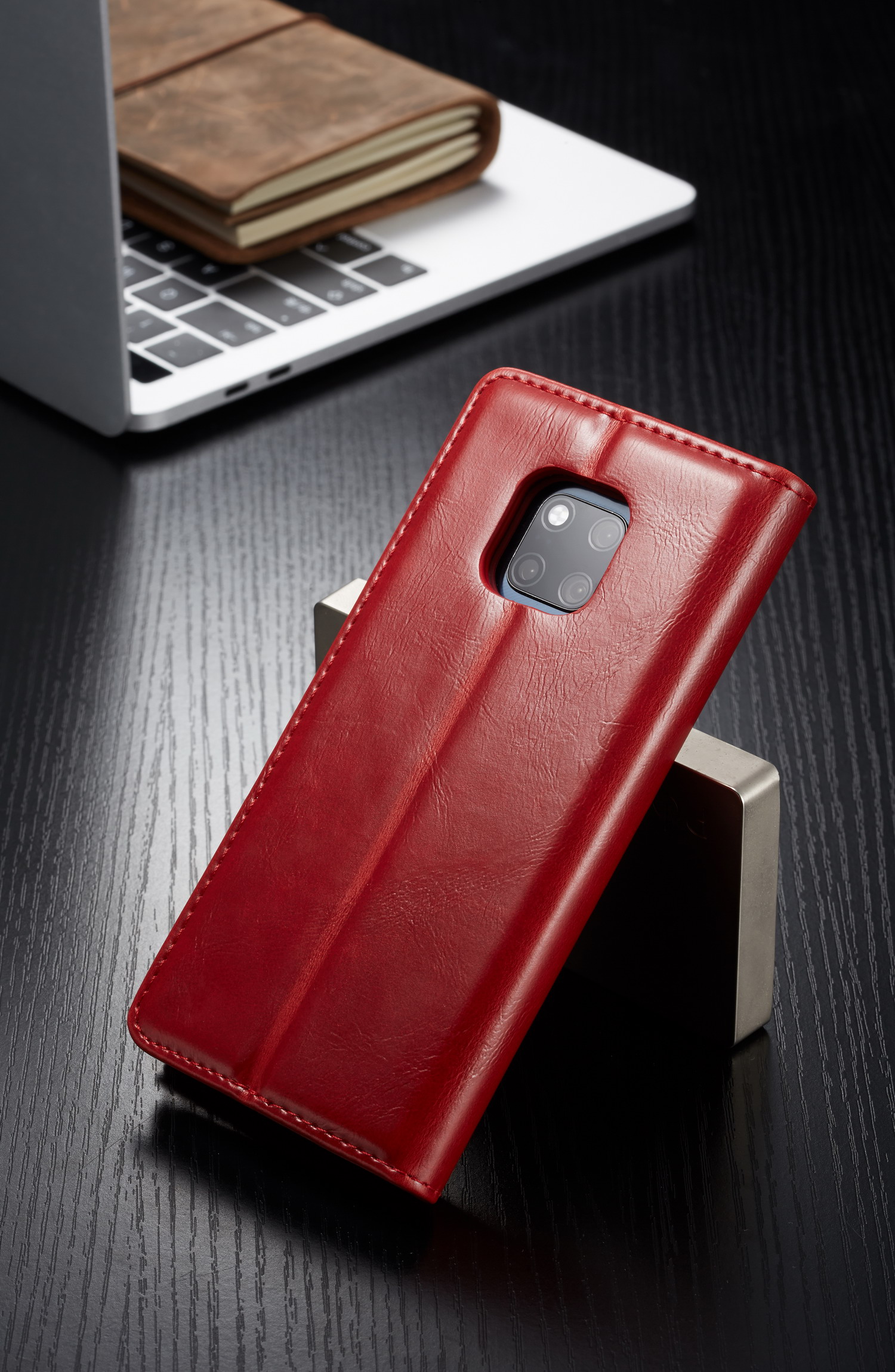 Case Huawei Mate 20 Pro #เคสฝาพับสไตล์กระเป๋าสตางค์ CASEME Oil Wax PU Leather Retro Wallet เคสคุณภาพดีราคาถูก