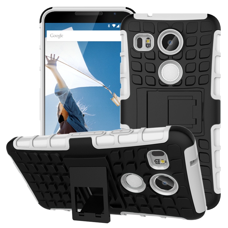 Case LG Nexus 5X เคส TPU PC Hybrid Case พร้อม Kickstand กันลื่นได้ดี สีสันสวยงาม