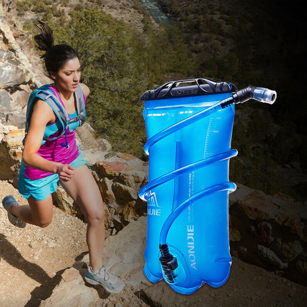 ถุงน้ำพกพา (สีฟ้า) ขนาด 1.5 ลิตร, 2 ลิตร TPU รุ่น SD16 (L08)