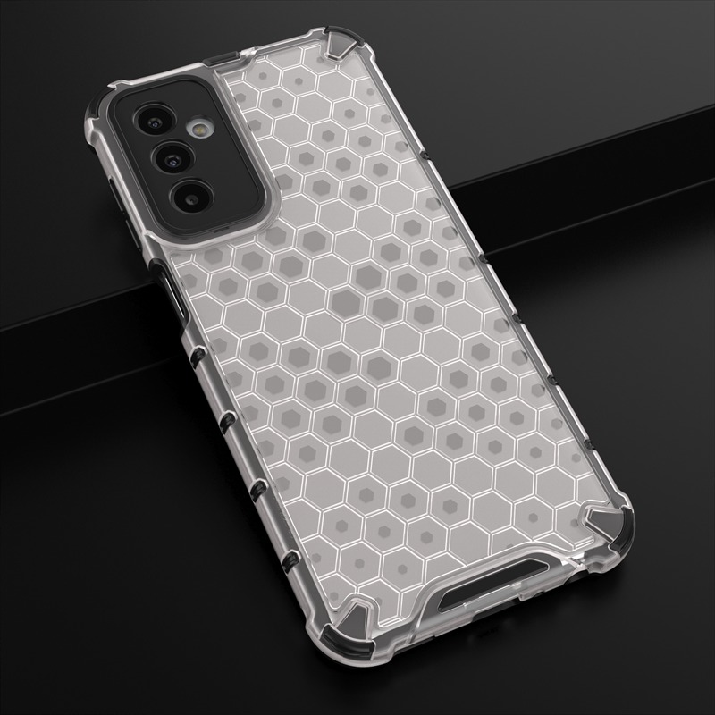 เคส Samsung Galaxy A13 5G #เคสฝาหลังกันกระแทก Honeycomb Shock Absorber TPU + PC + Silicone Hybrid