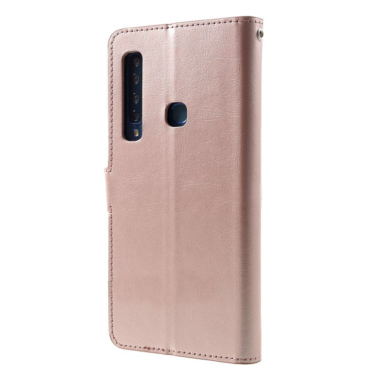 Case Samsung Galaxy A9 (2018) #เคสฝาพับหนัง PU 5 ช่องเสียบการ์ดเคสคุณภาพดีราคาถูก