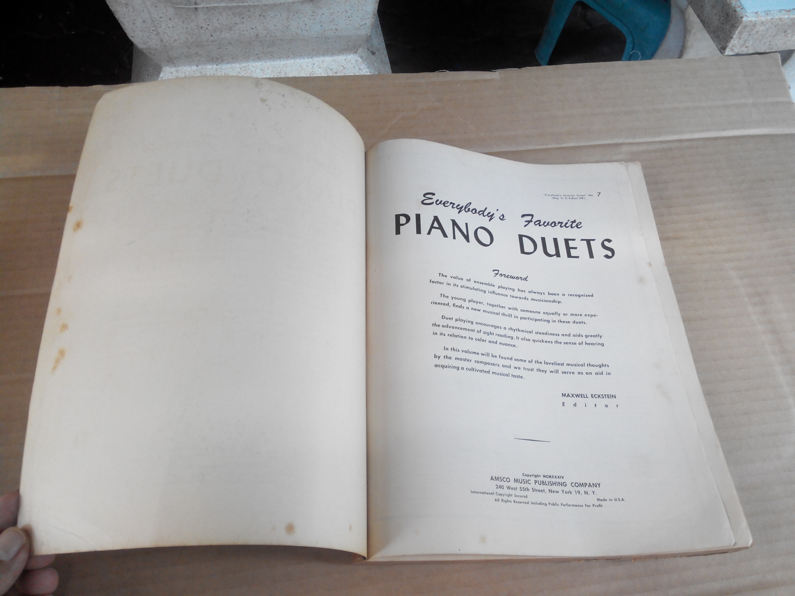 Everybody's Favorite Piano Duets (Everybodys Favorite Series, No. 7)