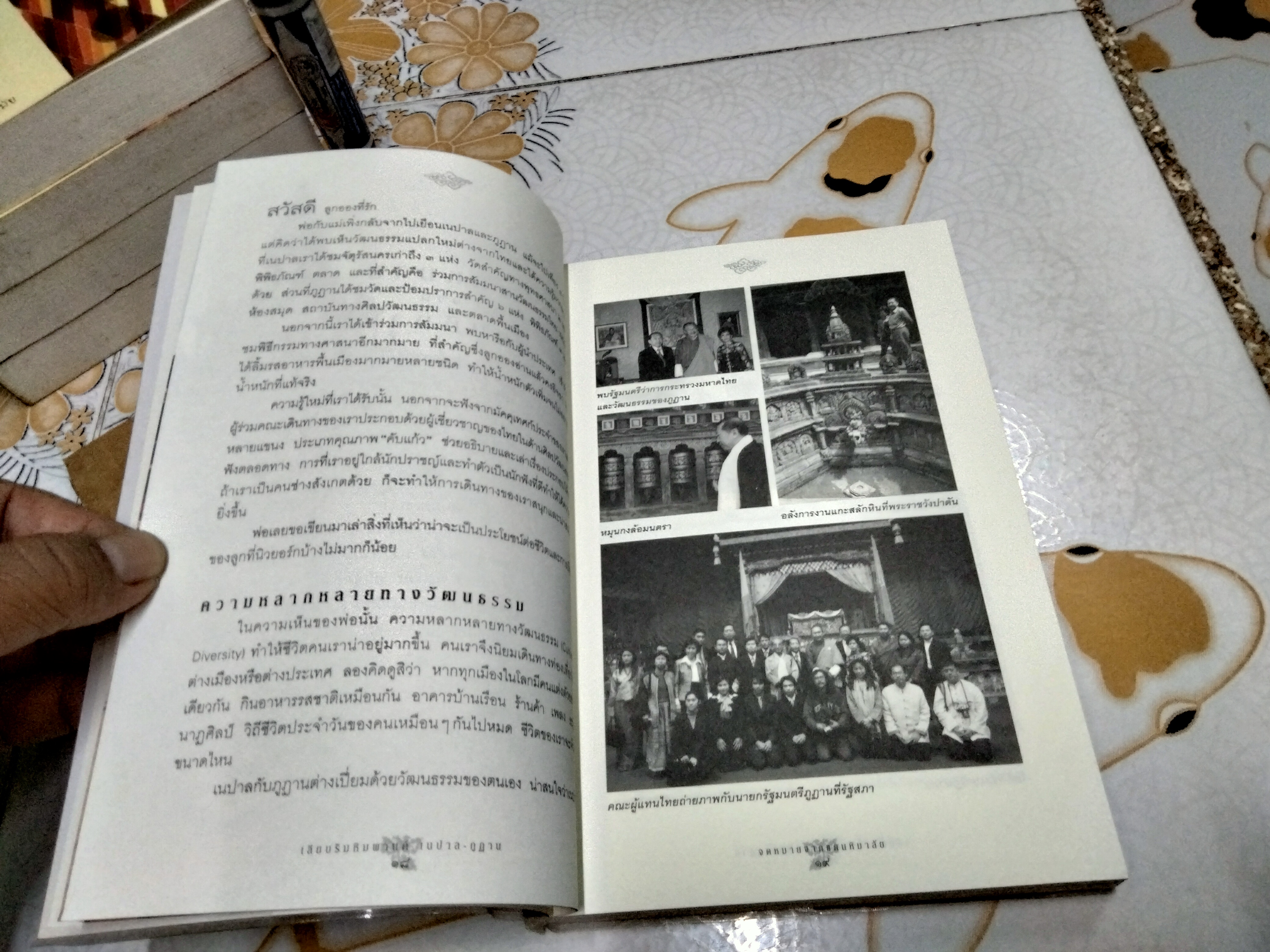 เลียบริมหิมพานต์ เนปาล-ภูฏาน ธีรภาพ โลหิตกุล : บรรณาธิการคัดสรร พิมพ์ครั้งแรก พ.ศ.2549