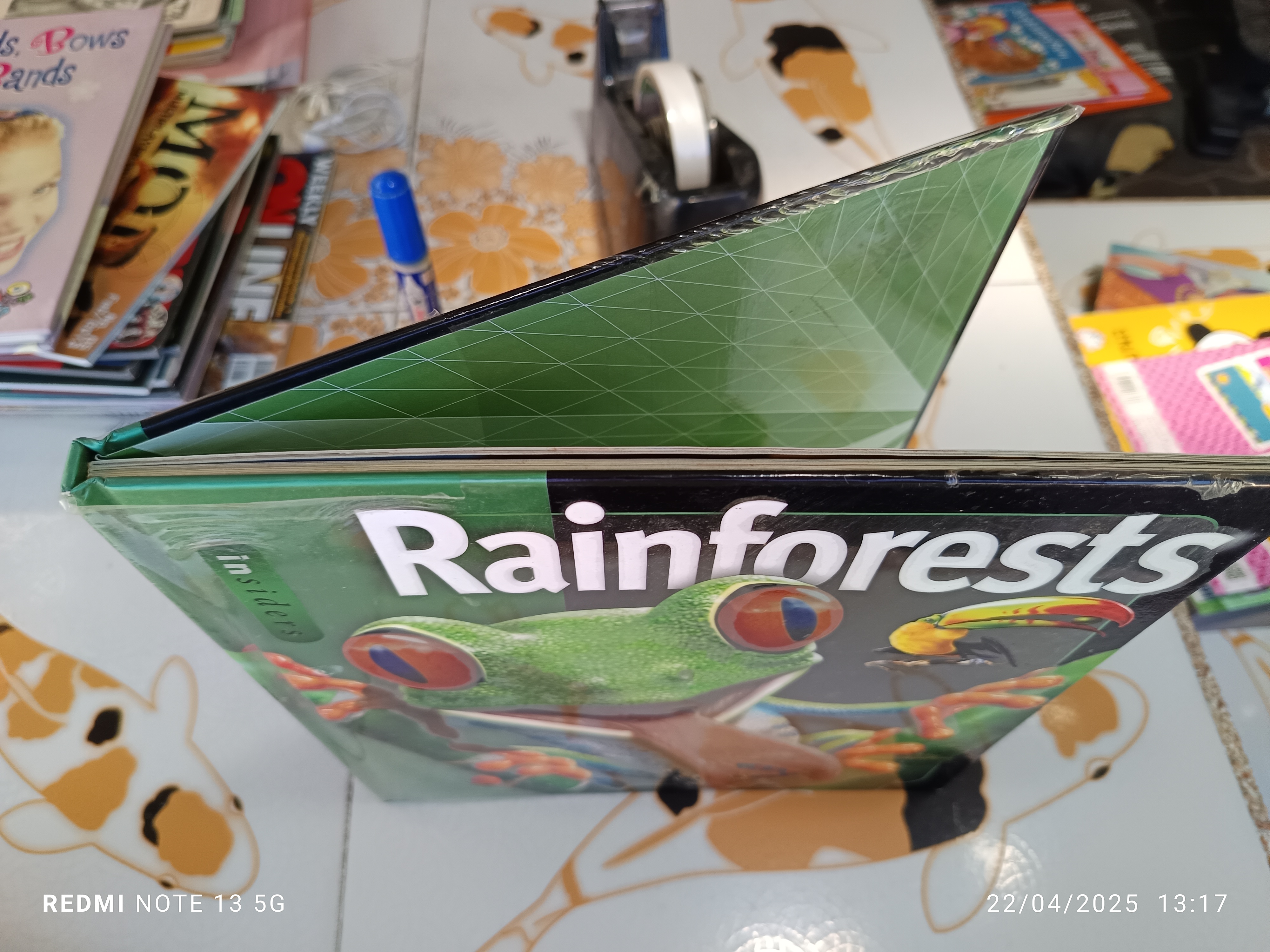 Rainforest , A Templar book , first printed 2008 ฉบับภาษาอังกฤษ