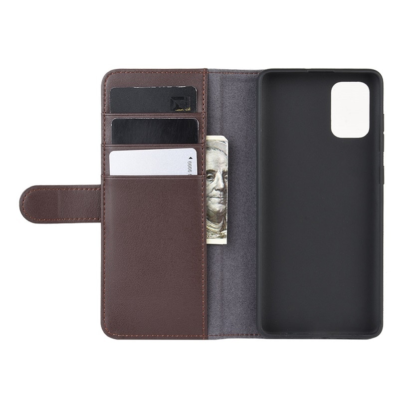 Case Samsung Galaxy Note 10 Lite #เคสฝาพับสไตล์กระเป๋าสตางค์รูปแบบหนังแยกมีช่องเสียบบัตรคุณภาพดี
