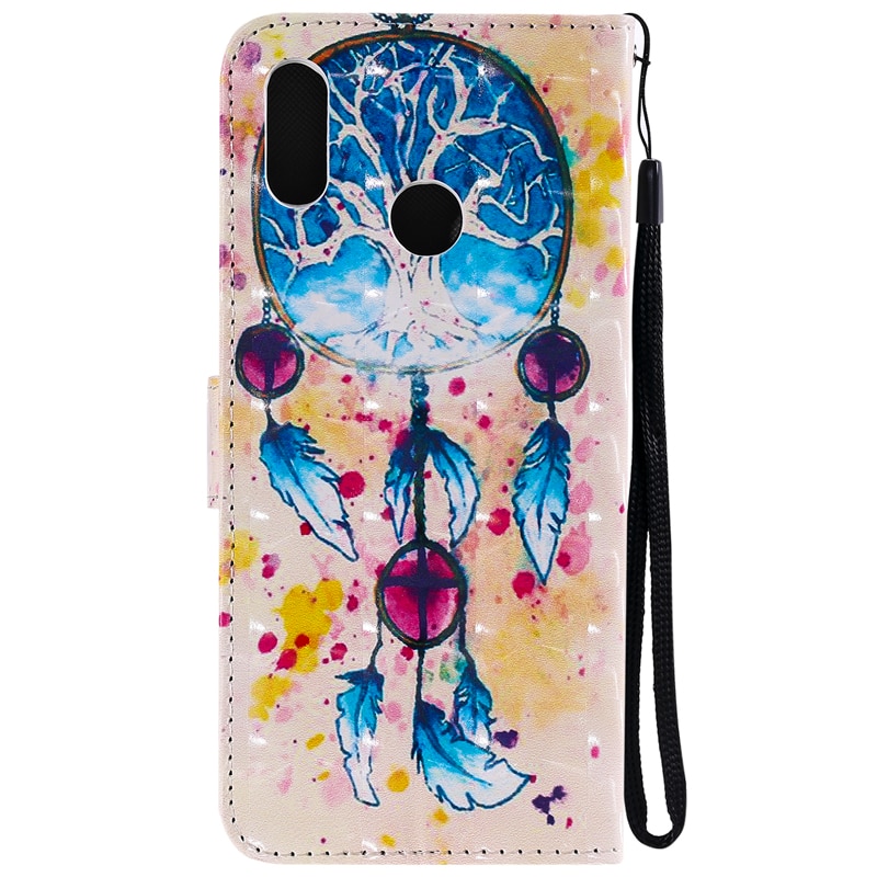 Case Huawei Nova 3i #เคสฝาพับหนัง PU พิมพ์ลายแบบกระเป๋าสตางค์ Patterned Light Spot Decor Wallet