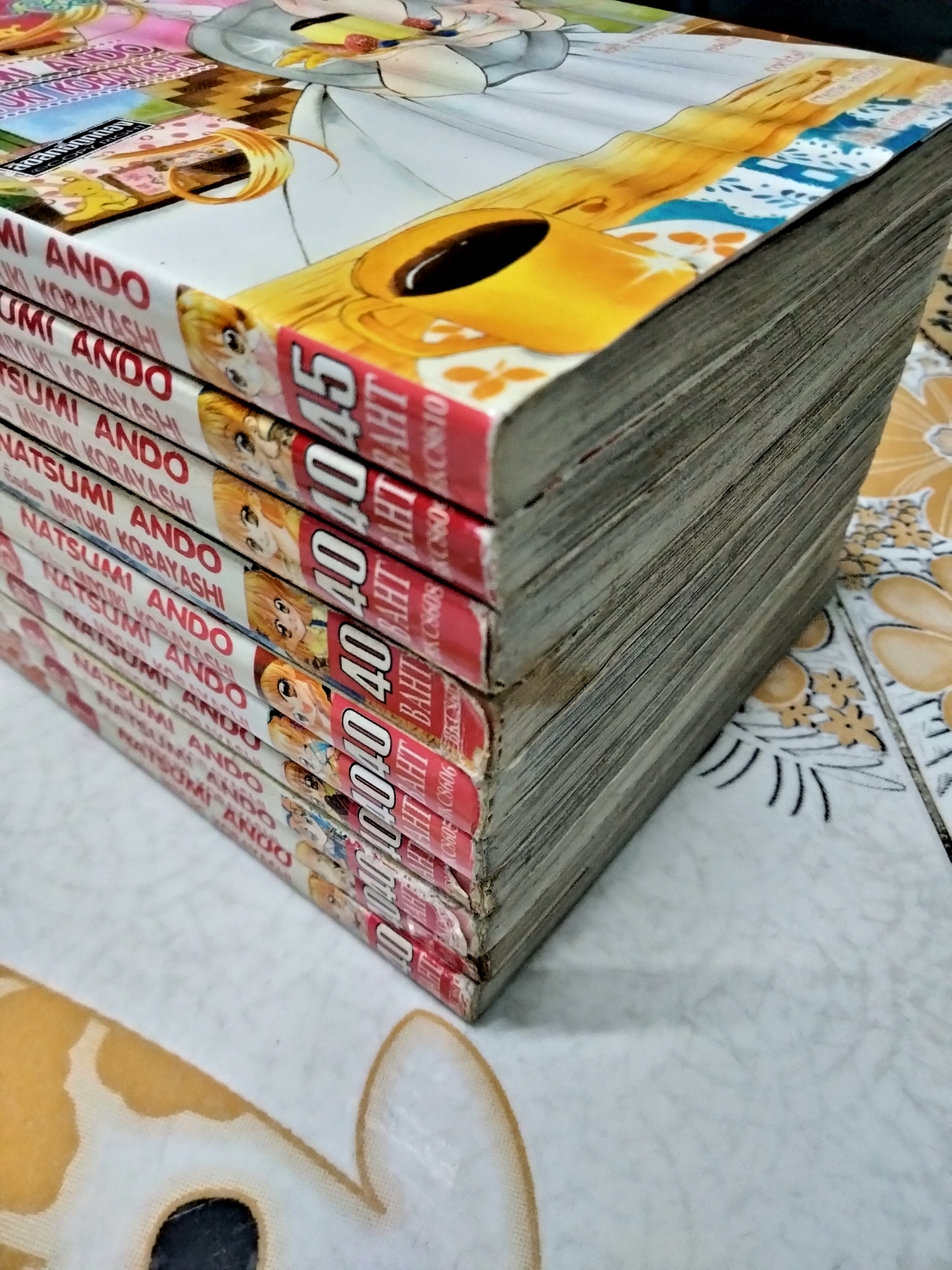 หนังสือการ์ตูน KITCHEN PRINCESS (เช่า สภาพดีพอใช้ - 10 เล่มจบ) โดย NATSUMI ANDO