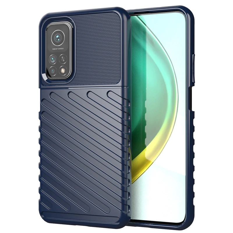 Case Xiaomi Mi 10T Pro #เคสฝาหลัง TPU อ่อน Thunder Series Twill Texture Soft TPU