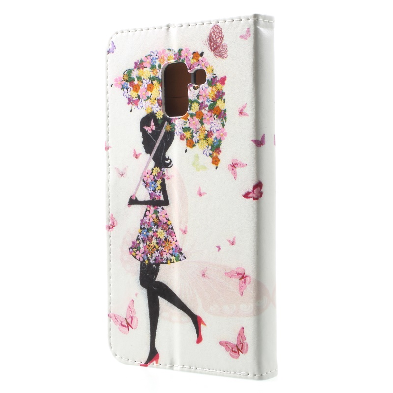 เคส Samsung Galaxy A8 2018 #เคสฝาพับแบบกระเป๋าสตางค์พิมพ์ลายน่ารักๆ