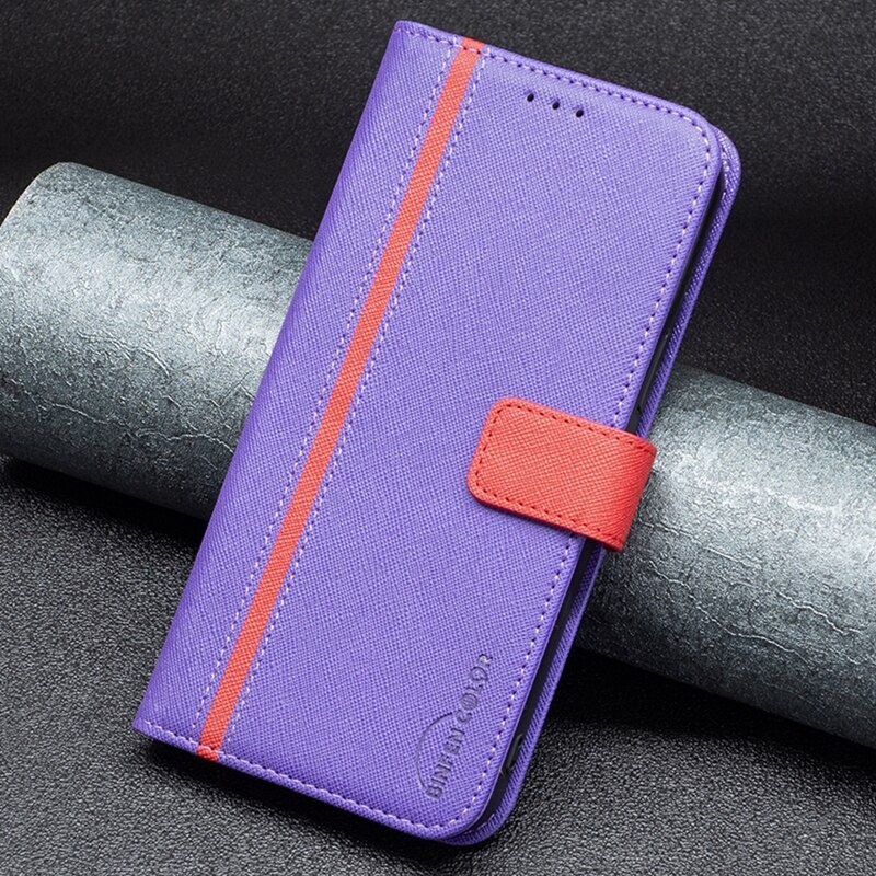เคส iPhone 14 #เคสฝาพับปกหนัง PU นิ่มผิวด้าน พร้อมช่องใส่บัตร พับวางตั้งได้สไตล์วแบบกระเป๋าสตางค์