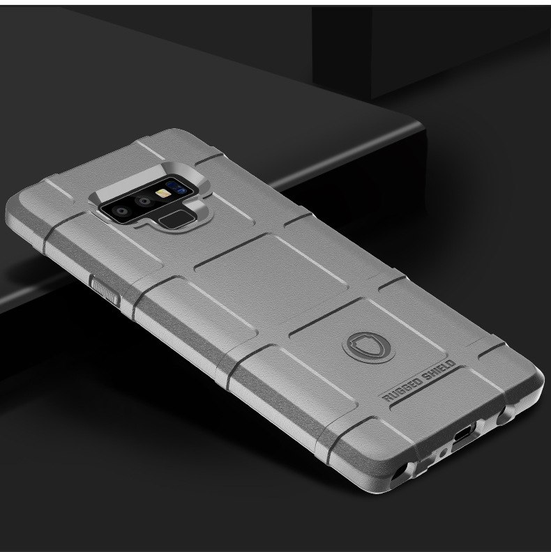 Case Samsung Galaxy Note9 N960 #เคสฝาหลัง Rugged Shield Series Soft Silicone Shock Absorption Matte กันกระแทก