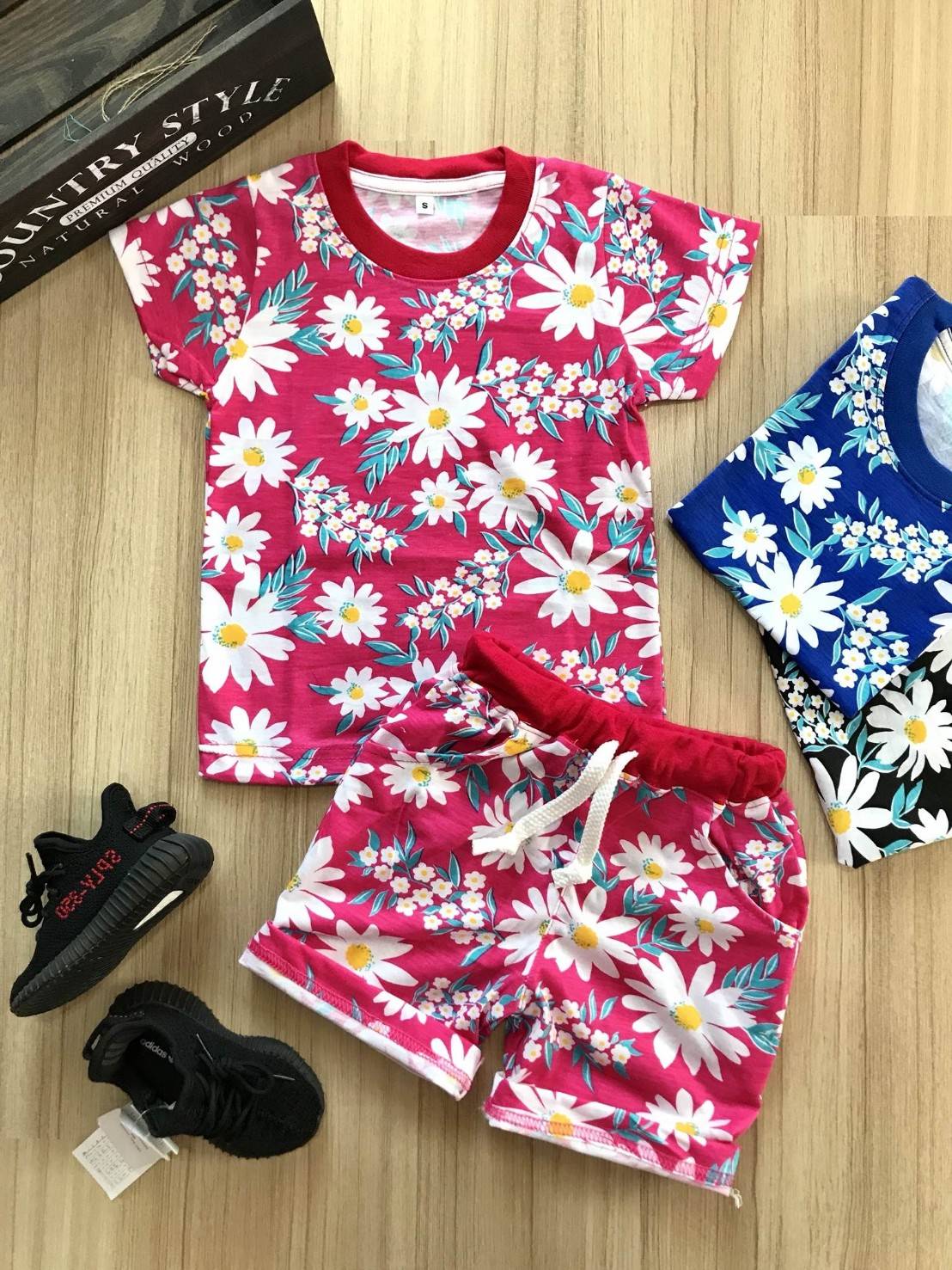 ชุด set ลายดอก สำหรับเด็ก