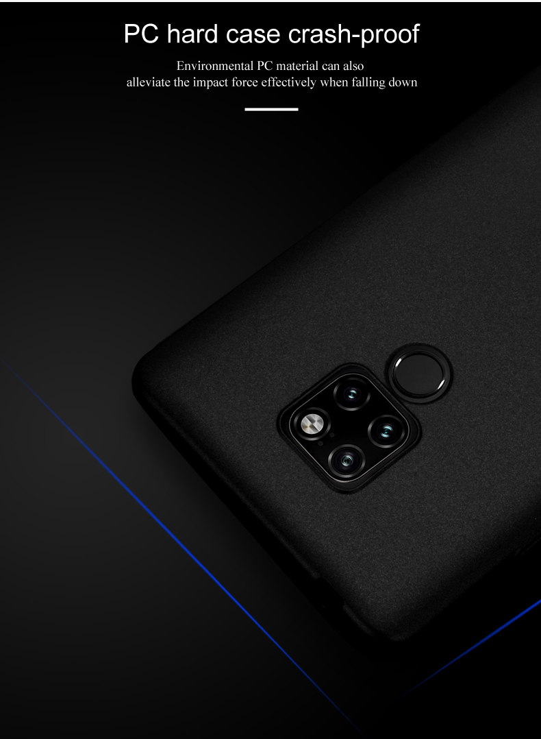 Case Huawei Mate 20 X #เคสฝาหลัง LENUO Silky Touch Hard PC Case
