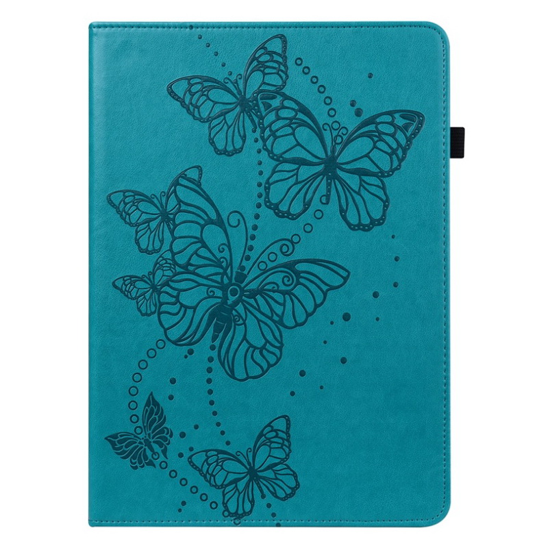 Case Samsung Galaxy Tab A7 Lite 8.7" (T220,T225) #เคสฝาพับหนัง PU ลายผีเสือ Imprinting Butterflies Pattern PU Leather