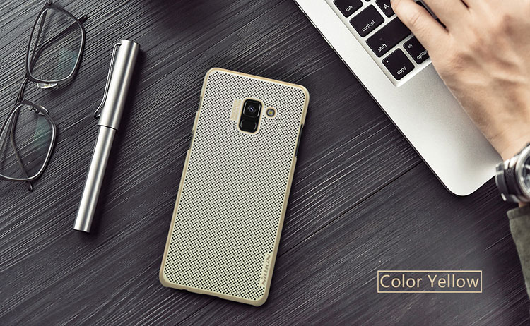 เคส Samsung Galaxy A8 (2018) #เคสฝาหลัง NILLKIN แท้รุ่น Air Series Matte Shield PC