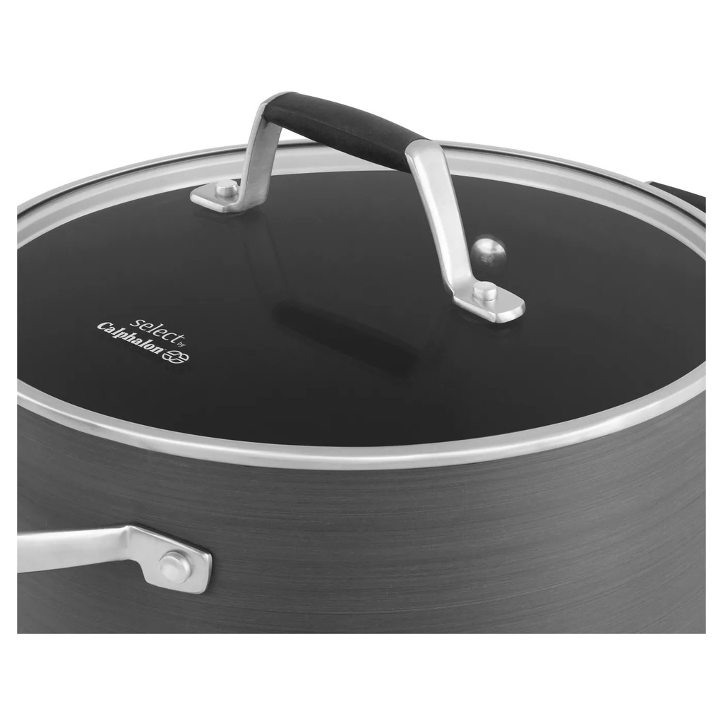 (Pre Order) Calphalon® Hard-Anodized Nonstick 5-Quart or 7-Quart Dutch Oven Pot with Cover คาลฟาลอน หม้อเคลือบ พร้อมฝาปิด